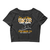 I'm A Nice Biker Grandpa So If I'm An Asshole To You You Need To Ask Y Crop Top