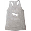 j'peux pas j'ai &eacute;quitation blc Racerback Tank