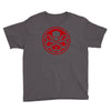 red skull logo avengers marvel comics gift Youth Tee