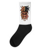skull us flag Socks