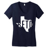 Beto Texas Map Women's V-Neck T-Shirt