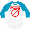 zombie  do not feed the zombies fun 3/4 Sleeve Shirt