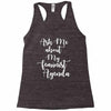 Women, love, Rights, Feminism, Feminist, Female, Funny, Woman, Girl Po Racerback Tank
