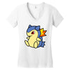typhlosion pokedoll Women's V-Neck T-Shirt