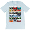 vw camper van fronts, ideal gift or birthday present T-Shirt