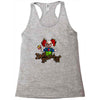 halloween clown Racerback Tank