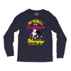 my pitbull is a sweetheart Long Sleeve Shirts