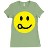 skydiving face Ladies Fitted T-Shirt