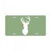 deer skull christmas License Plate