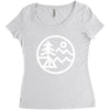camp bold (for dark) Women's Triblend Scoop T-shirt