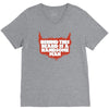 behind beard is a handsome man V-Neck Tee