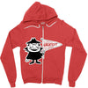 boris badenov Zipper Hoodie