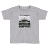 braakfast food coffee or campfires Toddler T-shirt