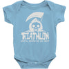triathlon until death separate Baby Onesie