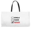 too busy playing fortnite (black) Weekender Totes