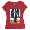 funny  mad max and dog, ideal gift or birthday present Women's Triblend Scoop T-shirt