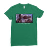 I'll Be Right Here E.t. Ladies Fitted T-Shirt