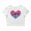 love (4) Crop Top