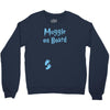Muggle On Board Blue Crewneck Sweatshirt