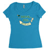 drink pee Women's Triblend Scoop T-shirt