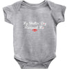 rescued me Baby Onesie