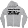 worlds greatest farter, i mean father Zipper Hoodie