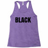 black Racerback Tank