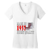 made in 1957 finest quality Women's V-Neck T-Shirt