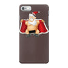 funny flashing naked nude christmas santa claus iPhone 7 Case