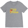 there is no we in pizza V-Neck Tee