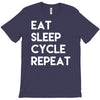 eat sleep cycle repeat T-Shirt