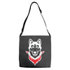 Siberian Husky Adjustable Strap Totes