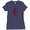 i run like a girl try to keep up Ladies Fitted T-Shirt