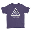 warning god of thunder Youth Tee