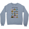 life is a game Crewneck Sweatshirt