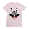 eagle khabib Ladies Fitted T-Shirt