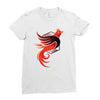 king animas Ladies Fitted T-Shirt