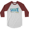 SaveThe Ocean 3/4 Sleeve Shirt