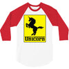 unicorn 3/4 Sleeve Shirt