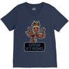 groot grow strong galaxy gym fitness mashup V-Neck Tee