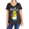 simpsons minion movie parody homer funny Ladies Curvy T-Shirt
