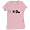 i ride Ladies Fitted T-Shirt