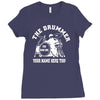 drummer Ladies Fitted T-Shirt
