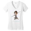 fearless Women's V-Neck T-Shirt