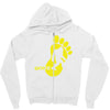 bigfoot gone Zipper Hoodie