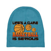 life's a game basketball Baby Beanies