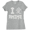 anime Ladies Fitted T-Shirt