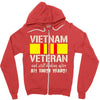 vietnam veteran Zipper Hoodie