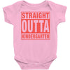 straight outta kindergarten Baby Bodysuit