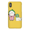 Sarah and Duck iPhoneX